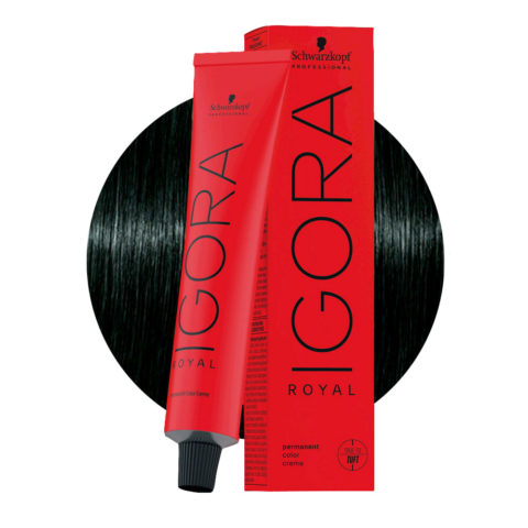 Schwarzkopf Igora Royal 3-22 Marron Cendré Foncé Extra Intense 60ml - coloration permanente