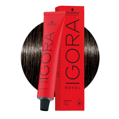 Schwarzkopf Igora Royal 5-13 Marron Clair Cendrè Extra Mat 60ml - coloration permanente