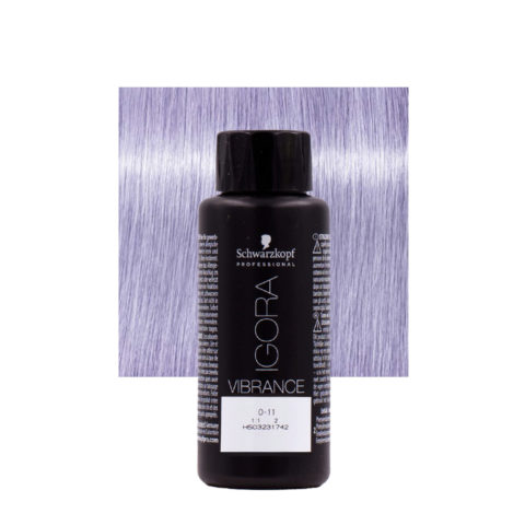 Schwarzkopf Igora Vibrance 0-11 Booster Cendrè 60ml - Coloration Ton sur Ton