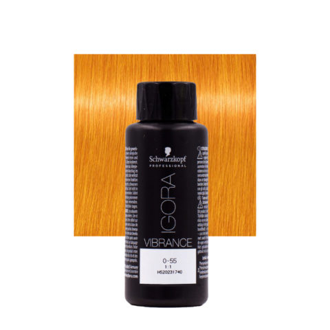 Schwarzkopf Igora Vibrance 0-55 Booster Doré 60ml - coloration ton sur ton