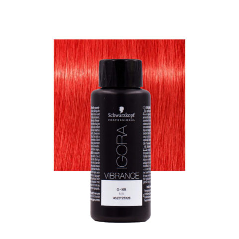 Schwarzkopf Igora Vibrance 0-88 Booster Rouge 60ml - coloration ton sur ton