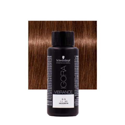 Schwarzkopf Igora Vibrance 6-6 Blond Chocolat Foncé 60 ml - coloration ton sur ton