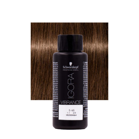 Schwarzkopf Igora Vibrance 5-65 Marron Clair Chocolat Doré 60ml - coloration ton sur ton