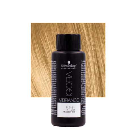 Schwarzkopf Igora Vibrance 9.5-5 Pastel Doré 60 ml - coloration ton sur ton