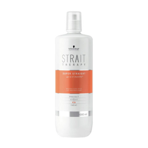 Schwarzkopf Strait Styling Therapy Neutralizing Milk 1000ml - lait neutralisant