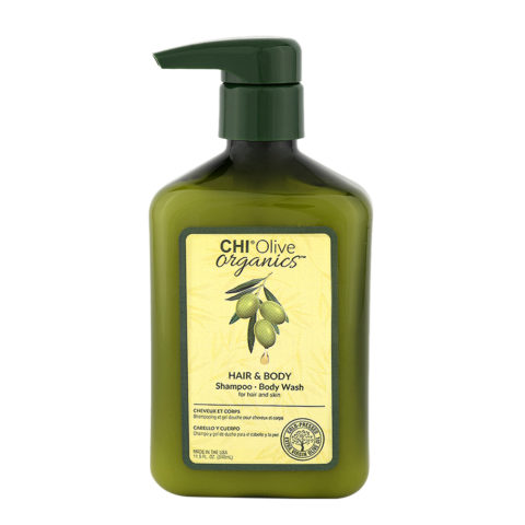 Olive Organics Hair & Body Shampoo Body Wash 340ml