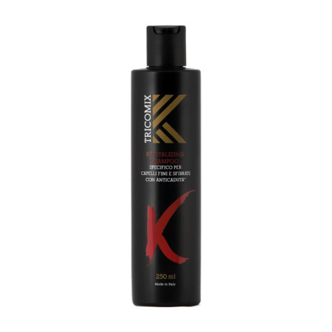 Tricomix Revitalizing Shampoo 250ml - Shampoing Spécifique Pour Cheveux Fins Et Fragilisés Avec Action Antichute