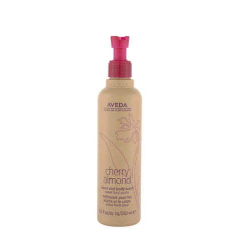 Cherry Almond Hand & Body Wash 250ml - gel douche hydratant aux amandes