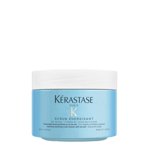 Scrub Energisant 250ml - gommage purifiant pour le cuir chevelu gras