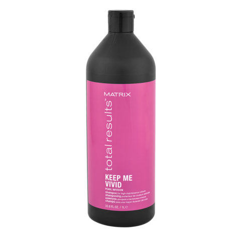 Matrix Total Results Keep Me Vivid Shampoo 1000ml - Shampooing Délicat Pour Cheveux Colorés