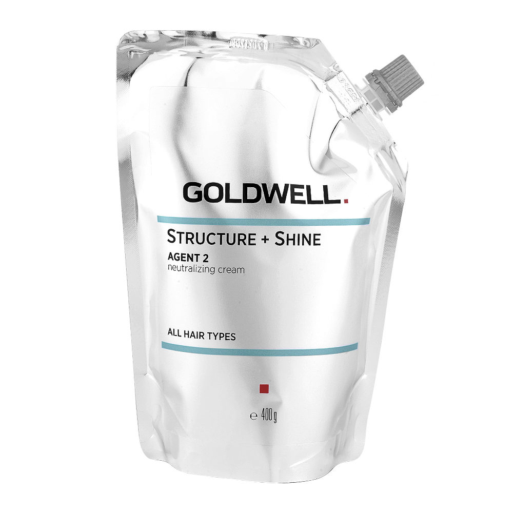 Goldwell Structure + Shine Agent 2 Neutralizing Cream 400gr - stabilisateur du lissage