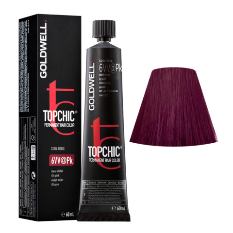 6VV@Pk Violet Acier Elumenated Rose  Topchic Cool Reds Tb 60ml