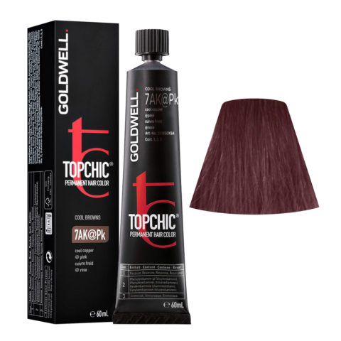 7AK@Pk Cuivre Froid Elumenated Rose Topchic Cool Browns Tb 60ml