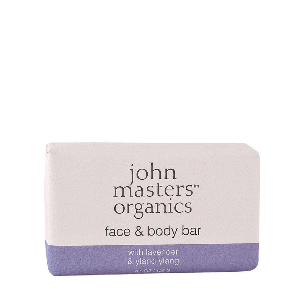 John Masters Organics Lavender, Rose Geranium & Ylang Ylang Soap 128gr - Savon
