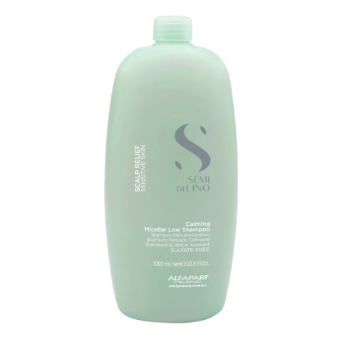 Semi Di Lino Scalp Relief Calming Micellar Low Shampoo 1000ml - shampooing doux apaisant