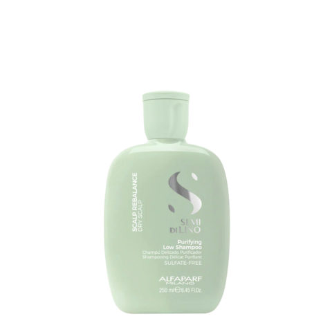 Semi Di Lino Scalp Rebalance Purifying Low Shampoo 250ml - shampoing purifiant délicat