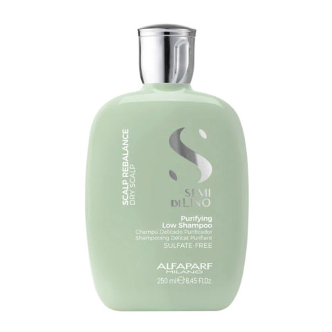 Milano Semi Di Lino Scalp Rebalance Purifying Low Shampoo 250ml - shampoing purifiant délicat