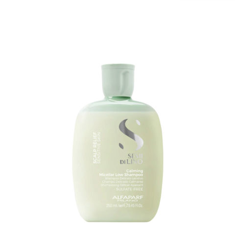 Alfaparf Milano Semi Di Lino Scalp Relief Calming Micellar Low Shampoo 250ml - shampooing doux apaisant