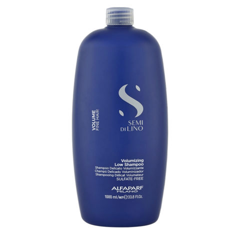 Alfaparf Milano Semi Di Lino Volume Volumizing Low Shampoo 1000ml - shampooing délicat volumateur