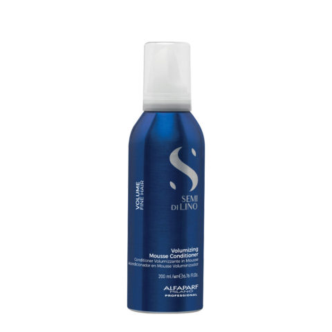 Semi Di Lino Volume Volumizing Mousse Conditioner 200ml - conditionneur volumateur en mousse