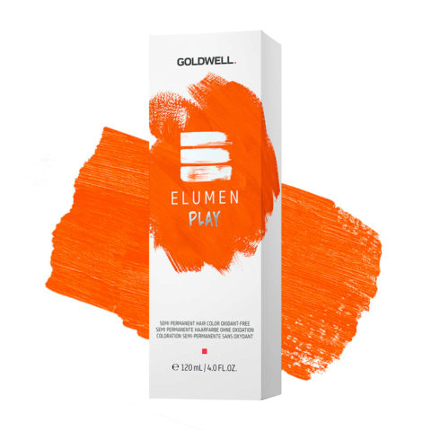 Goldwell Elumen Play Orange 120ml - coloration semi permanente  orange