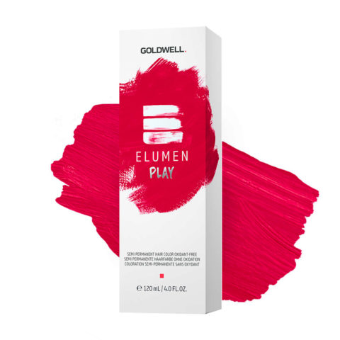 Goldwell Elumen Play Red 120ml - coloration semi permanente rouge