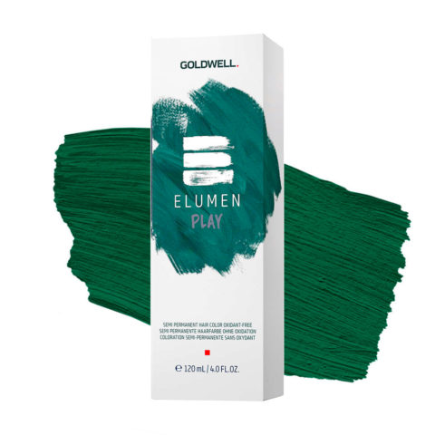 Goldwell Elumen Play Green 120ml  - coloration semi permanente verte