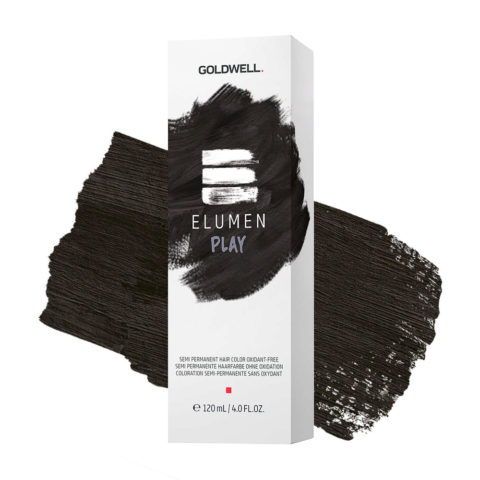 Goldwell Elumen Play Black 120ml - coloration semi permanente noir
