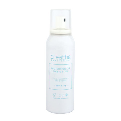 Breathe Sun Protection Oil SPF 6 - 15, 150ml - Huile Protectrice Visage Et Corps