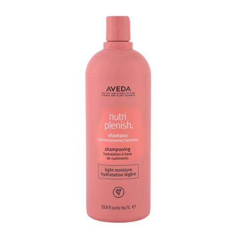 Aveda Nutri Plenish Light Moisture Shampoo 1000ml - shampooing hydratant cheveux fins