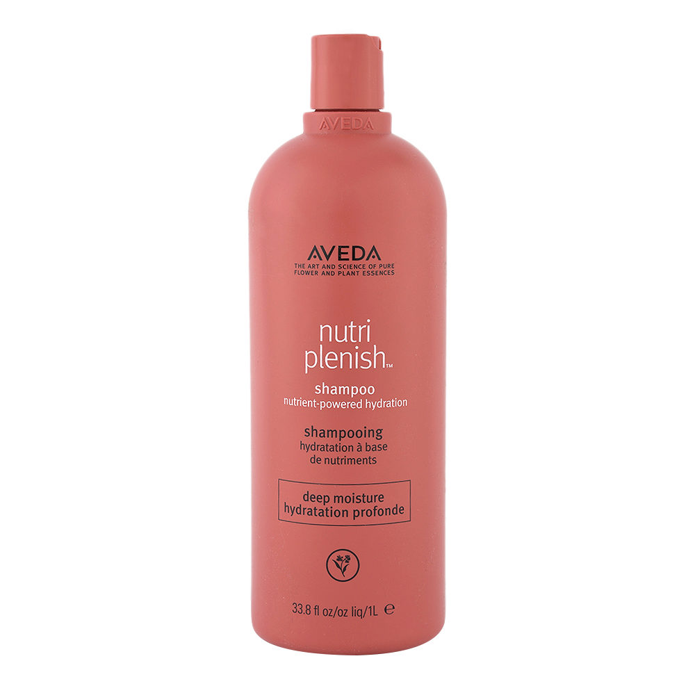Aveda Nutri Plenish Deep Moisture Shampoo 1000ml - shampoing hydratant riche cheveux épais