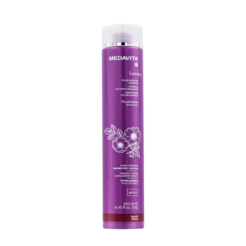 Medavita Luxviva Color Enricher Shampoo Mauve 250ml -  shampooing coloré ravivant