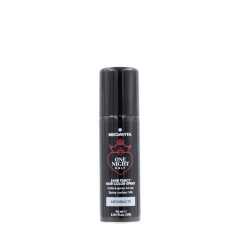 24h Fancy Hair Color Spray Anthracite 75ml - couleur spray anthracite