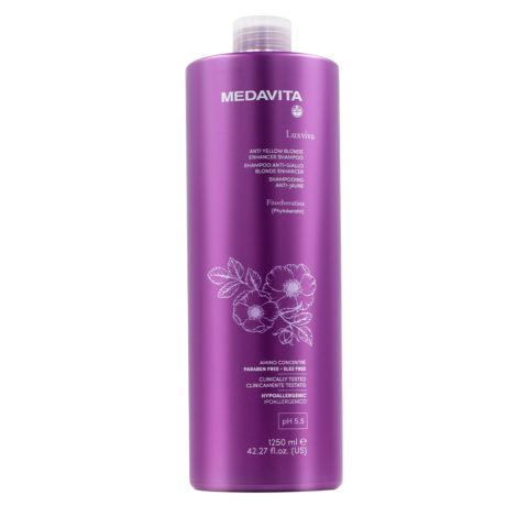 Luxviva Anti Yellow Blonde Enhancer Shampoo 1250ml - shampooing antijaunissement