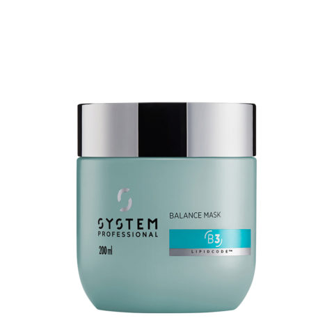 System Professional Balance Mask B3, 200ml - masque cuir chevelu sensible