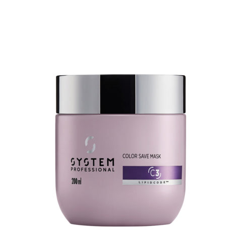 System Professional Color Save Mask C3, 200ml - Masque Cheveux colorés