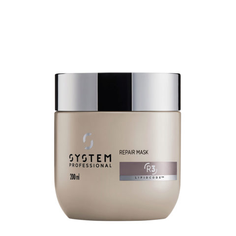 System Professional Repair Mask R3, 200ml - Masque Fortifiant pour Cheveux Abîmés