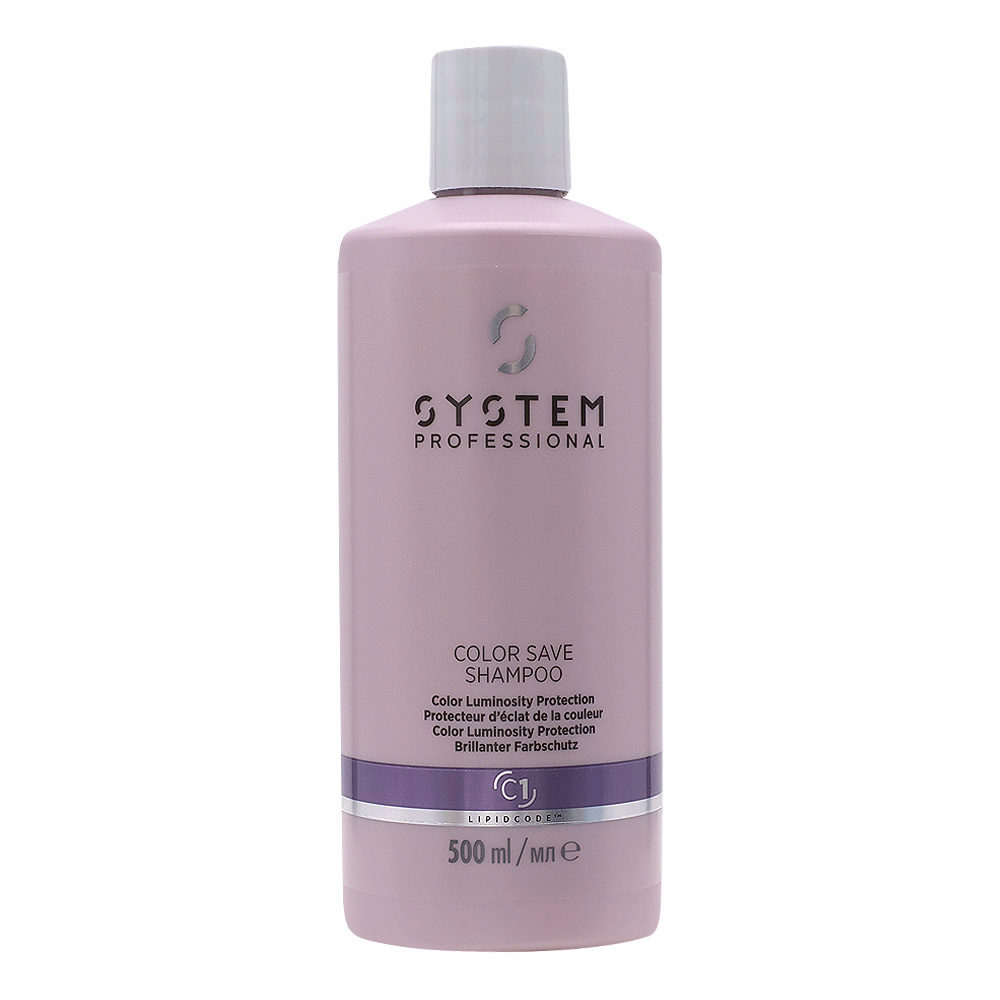 System Professional Color Save Shampoo C1, 500ml - Shampooing Cheveux colorés