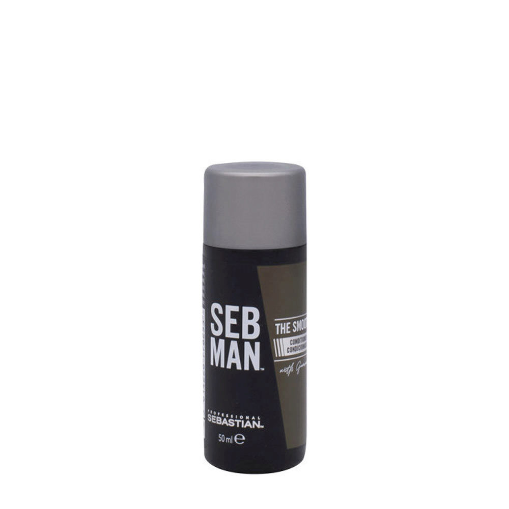 Sebastian Man The Smoother Rinse Out 50ml - après-shampooing hydratant