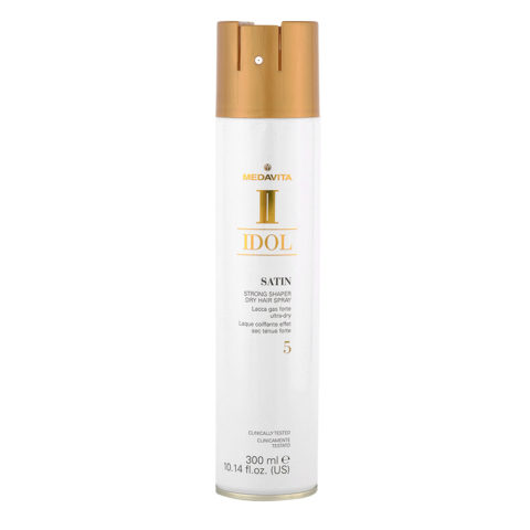 Idol Texture Satin Strong Shaper Dry Hairspray 300ml - lacca tenue forte
