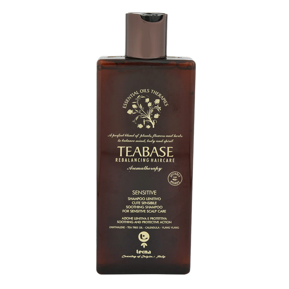 Tecna Teabase Sensitive Scalp Shampoo 250ml - shampooing cuir chevelu sensible