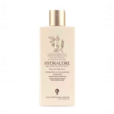 Tecna Hydracore Hydrating & Volumizing Shampoo 500ml  - shampoing volume cheveux fins