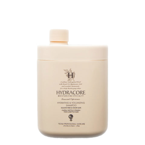 Tecna Hydracore Hydrating & Volumizing Shampoo 1000ml - shampoing volume cheveux fins