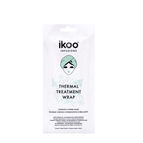 Ikoo Thermal treatment wrap Hydrate & shine mask 35g - masque hydratation et brillance