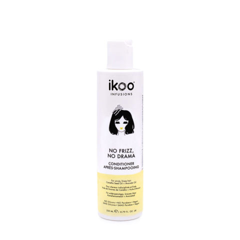 Ikoo No Frizz No Drama Conditioner 250ml - Apres shampooing antifrisottis