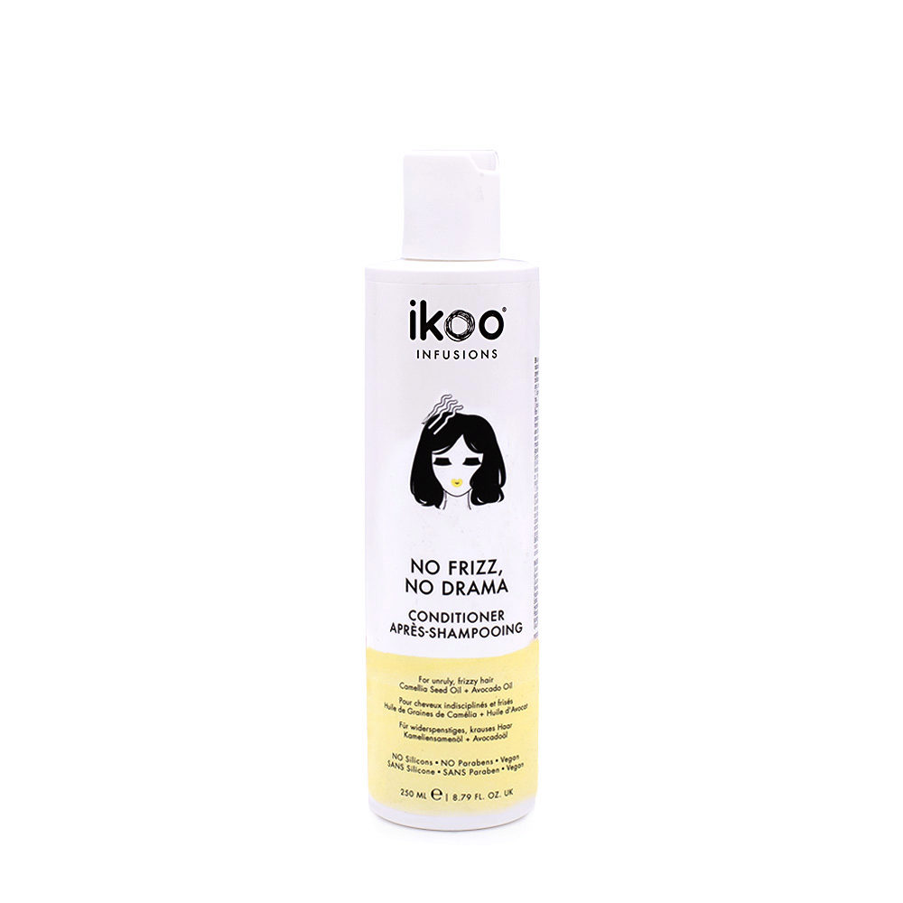 Ikoo No Frizz No Drama Conditioner 250ml - Apres shampooing antifrisottis