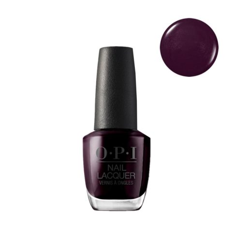 OPI Nail Lacquer NL I43 Black Cherry Chutney 15ml - vernis à ongles blanc doux