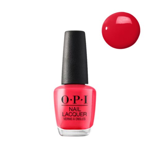 OPI Nail Lacquer NL B76 Collins Ave. 15ml - vernis à ongles orange rougeâtre