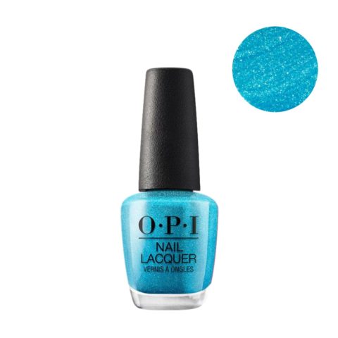 OPI Nail Lacquer NL B54 Teal the Cows come home 15ml - Vernis à angles