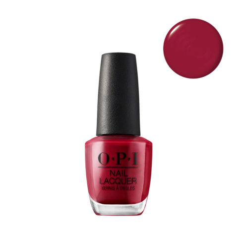OPI Nail Lacquer NL L72 Red 15ml - vernis à ongles rouge